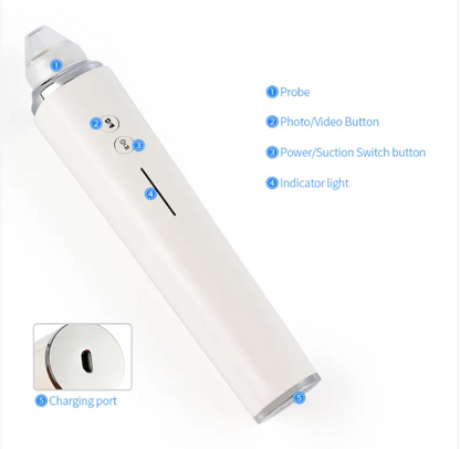 HD Wireless Pore Cleaner and Blackhead Remover